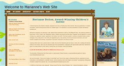 Desktop Screenshot of marianneberkes.com