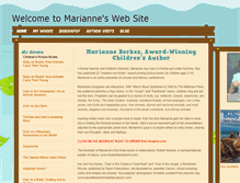 Tablet Screenshot of marianneberkes.com